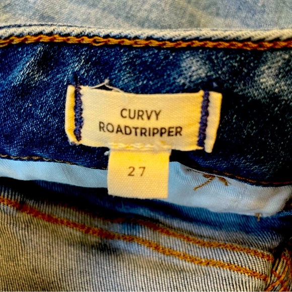 Madewell Curvy Roadtripper Skinny Jeans Vinton Wash 27 Like New - Picture 11 of 13
